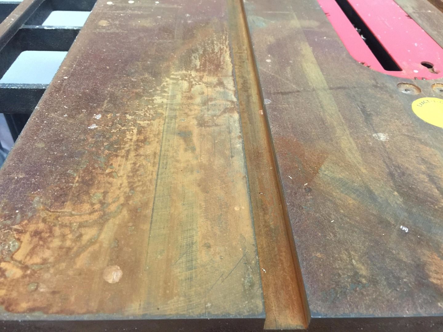 DeRust Your Old Table Saw 6 Steps (with Pictures) Instructables