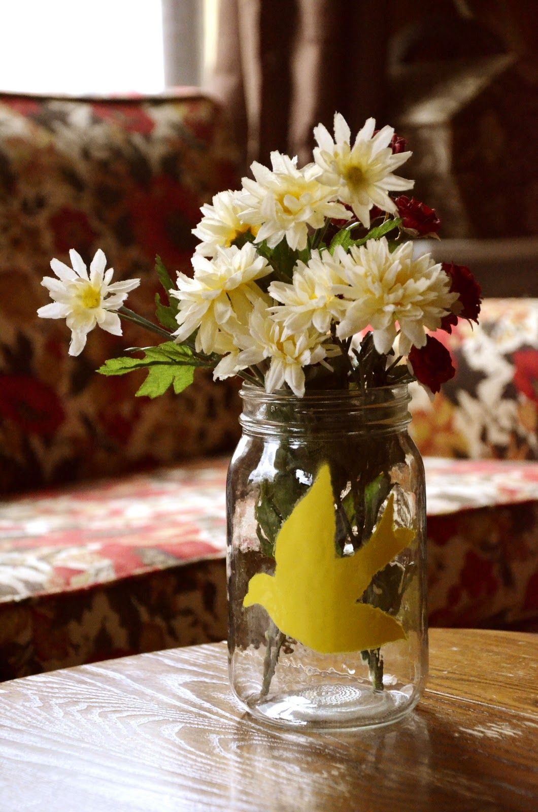 Mason Jar Stencil Tutorial