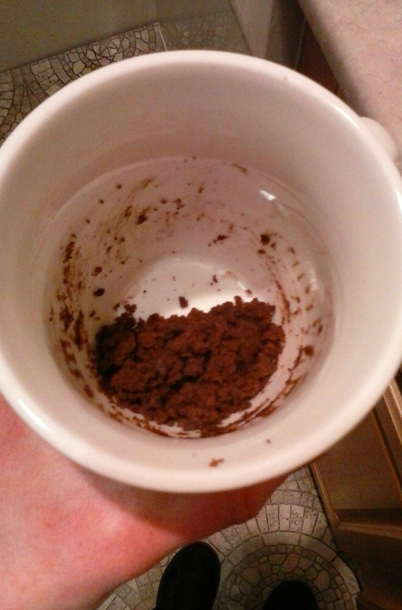 Mug Brownie Made With Hot Chocolate Mix (no Cocoa Powder