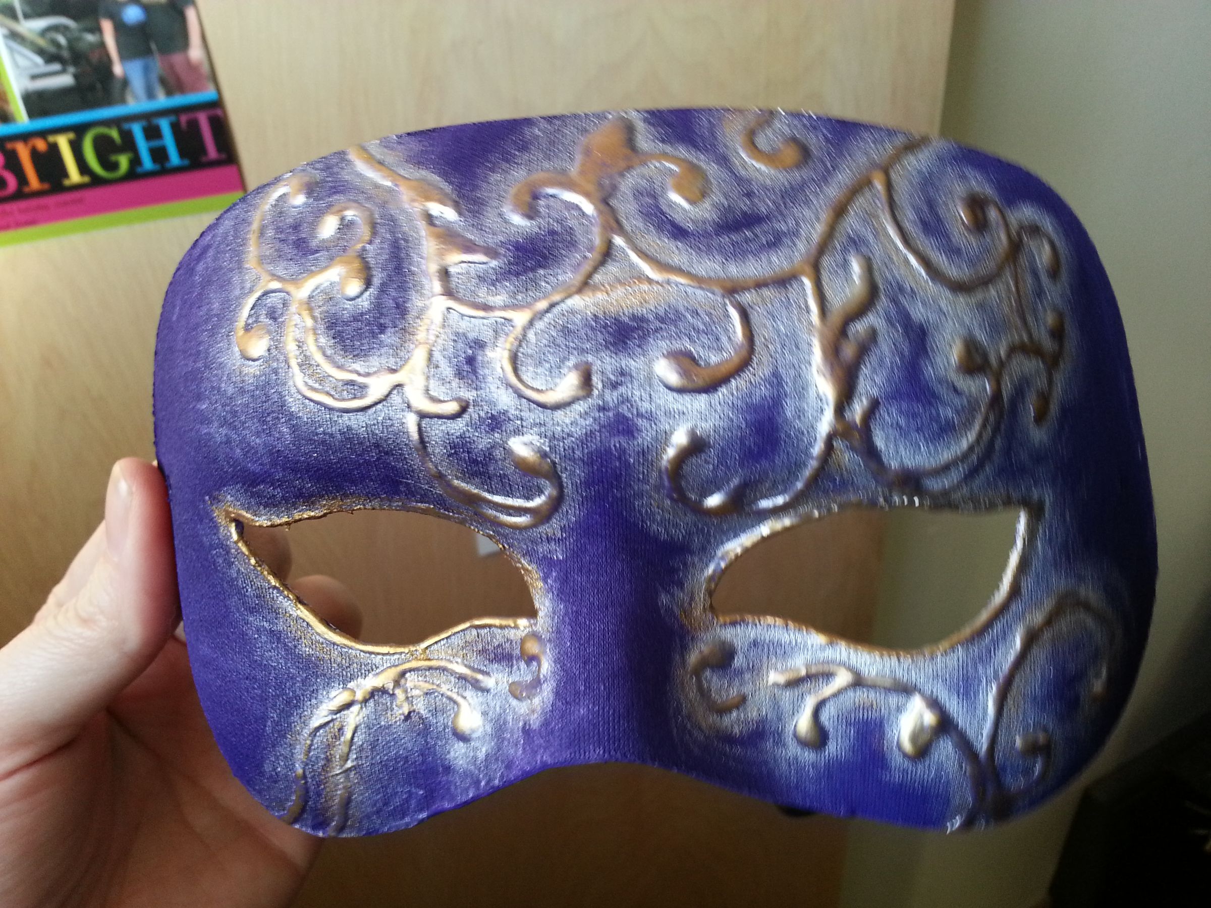 a hand painted mask DIY Project DIY Project Image