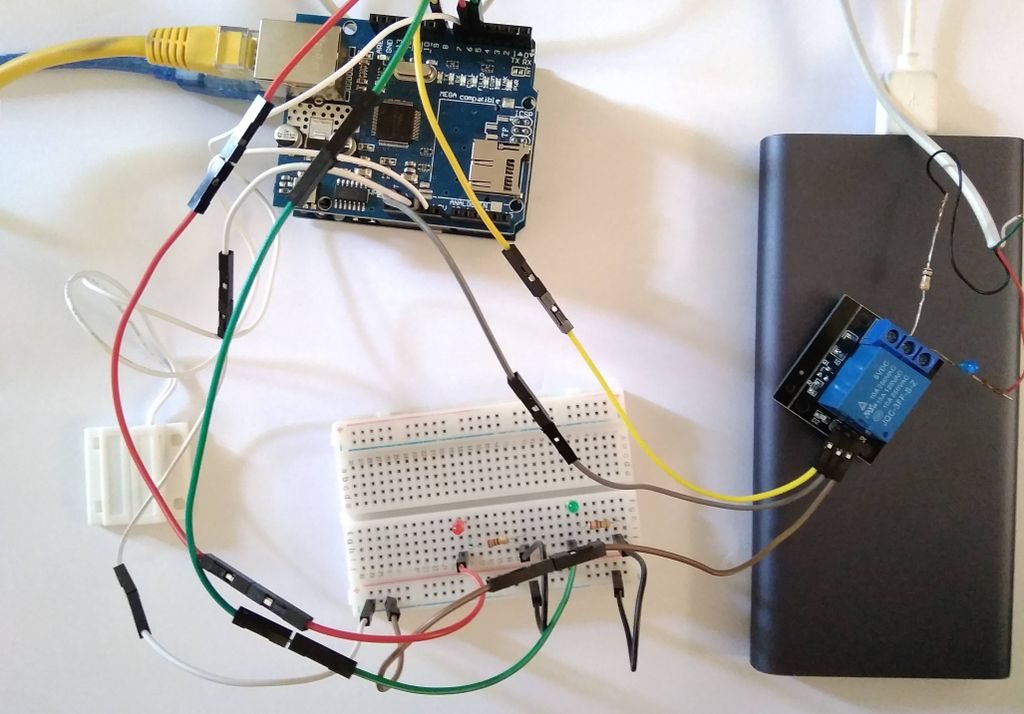 Controlling Light Bulb in Your Room Using MC-38 Wired Magnetic Door Sensor