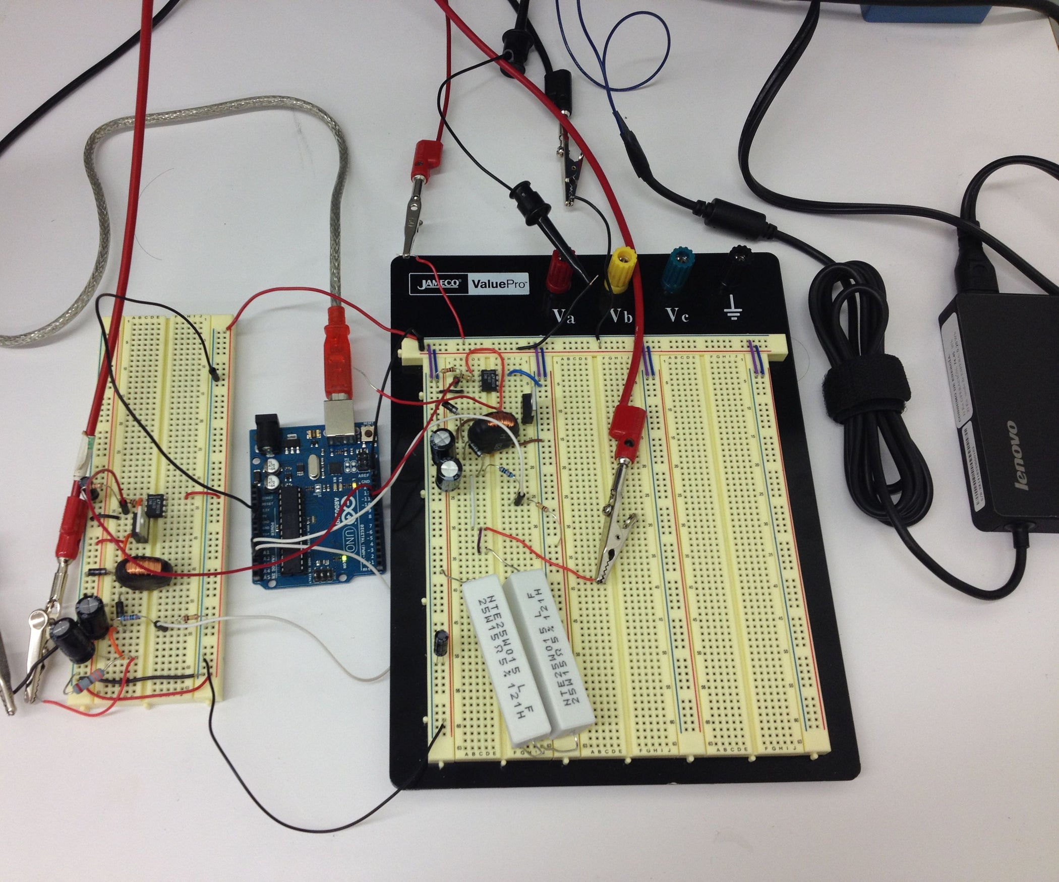 Variable 012V, Digitally Controlled, Power Supply Using a Laptop Wall