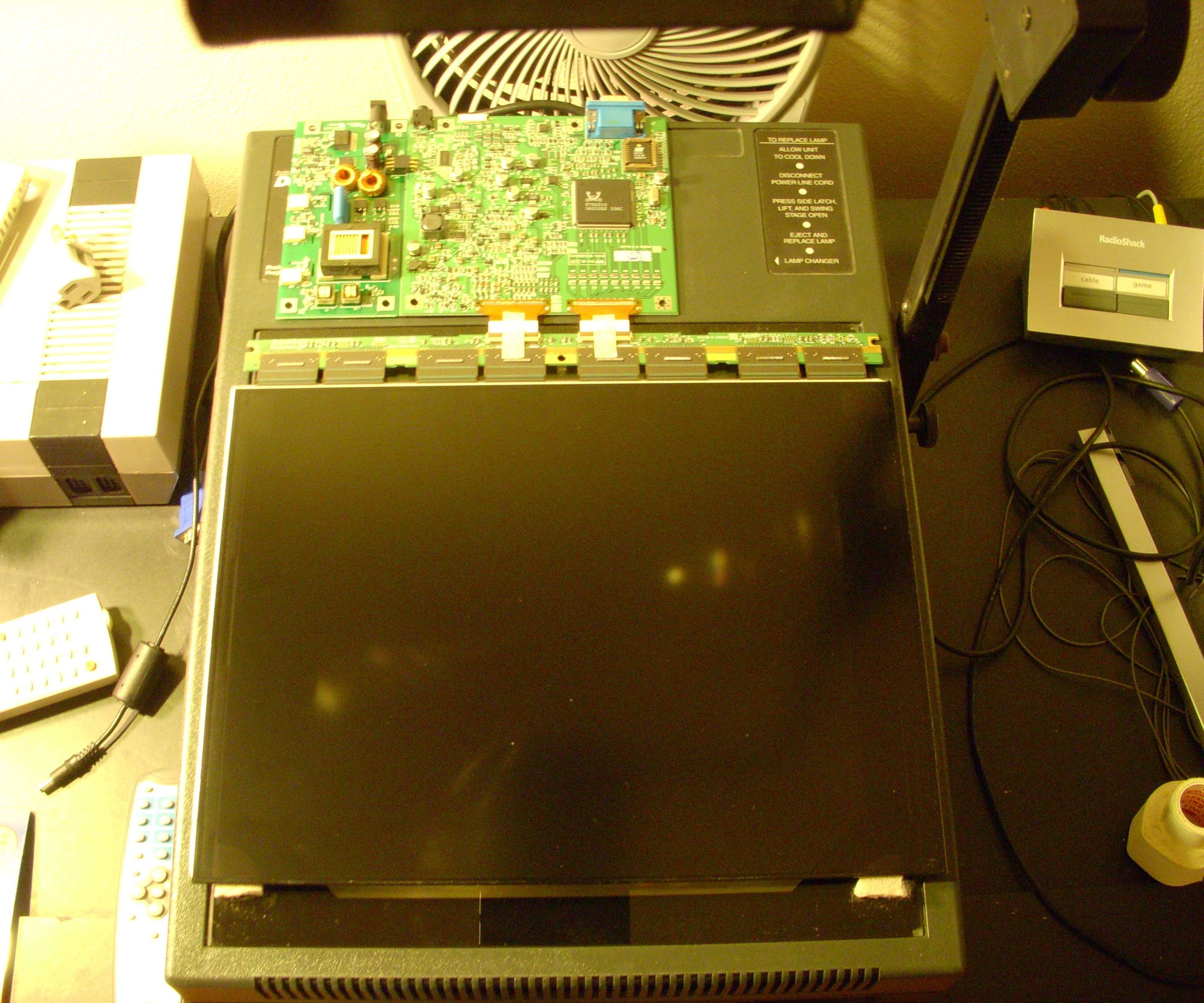DIY LCD PROJECTOR : 8 Steps - Instructables