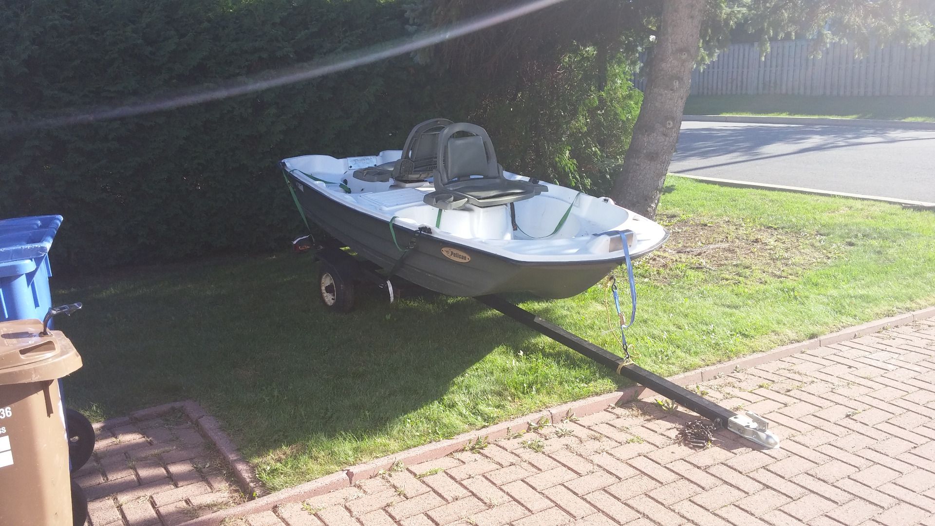 Jon Boat Trailer From a Harbor Freight 40 X 48 Trailer 5 Steps (with