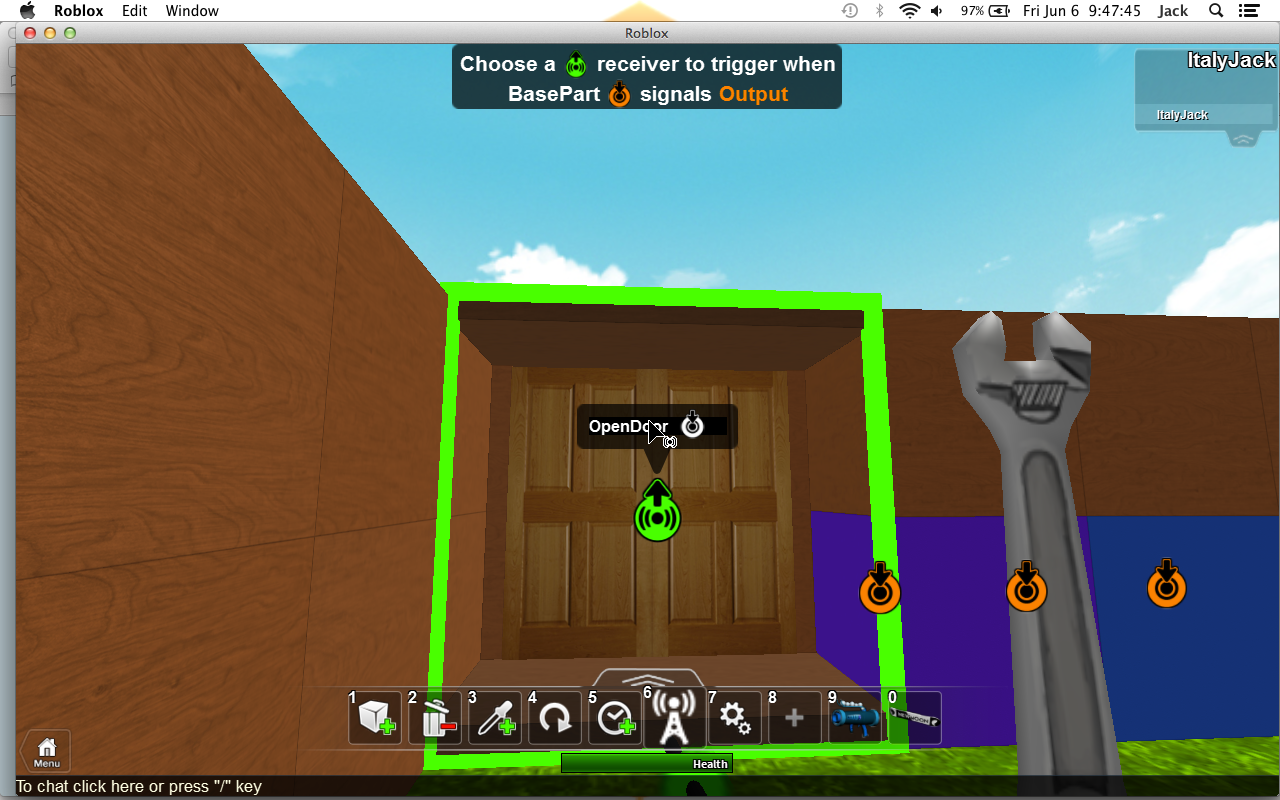 How To Make A Code Door On Roblox 5 Steps Instructables - survive the night song id roblox