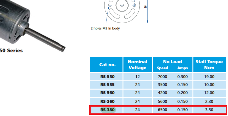 knex 12v motor