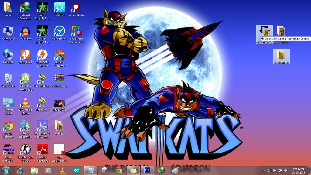 batch processing images for web with