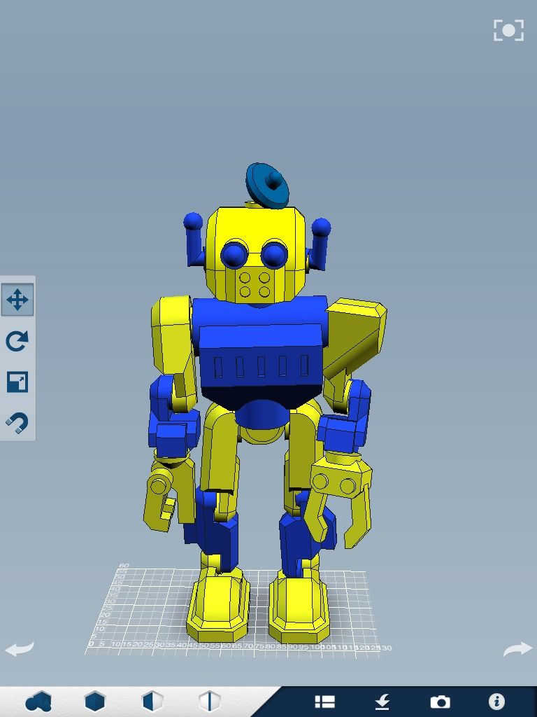 THE AMAZING 123D ROBOT