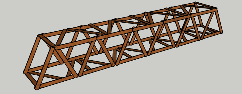 Warren Truss Popsicle Stick Bridge : 8 Steps - Instructables