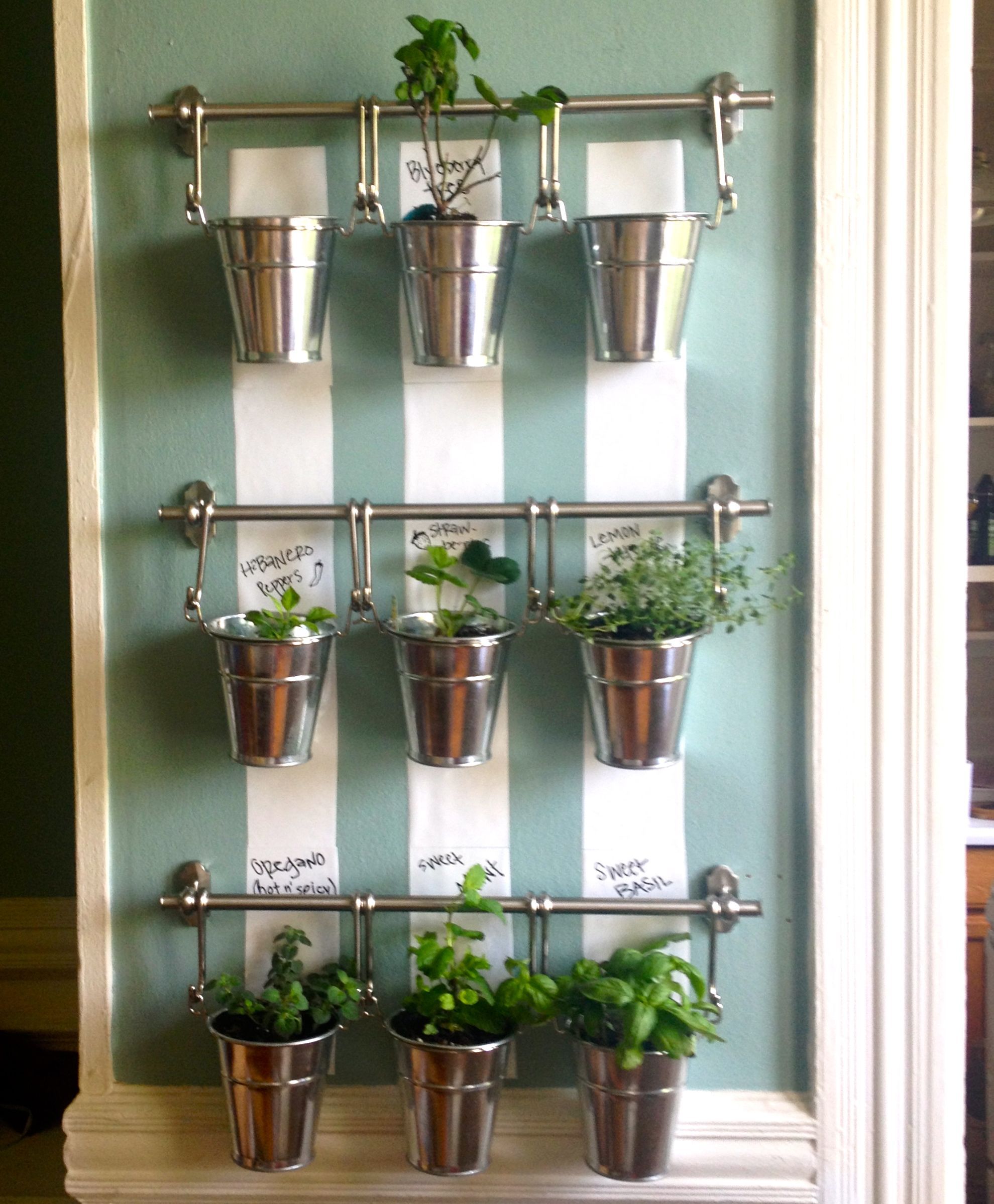 Hanging Indoor Herb Garden 3 Steps Instructables