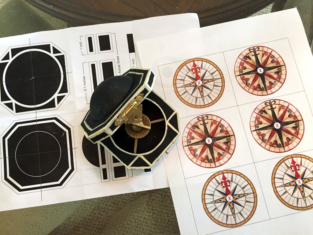Pirates Of The Caribbean Jack Sparrow S Compass 5 Steps With Pictures Instructables