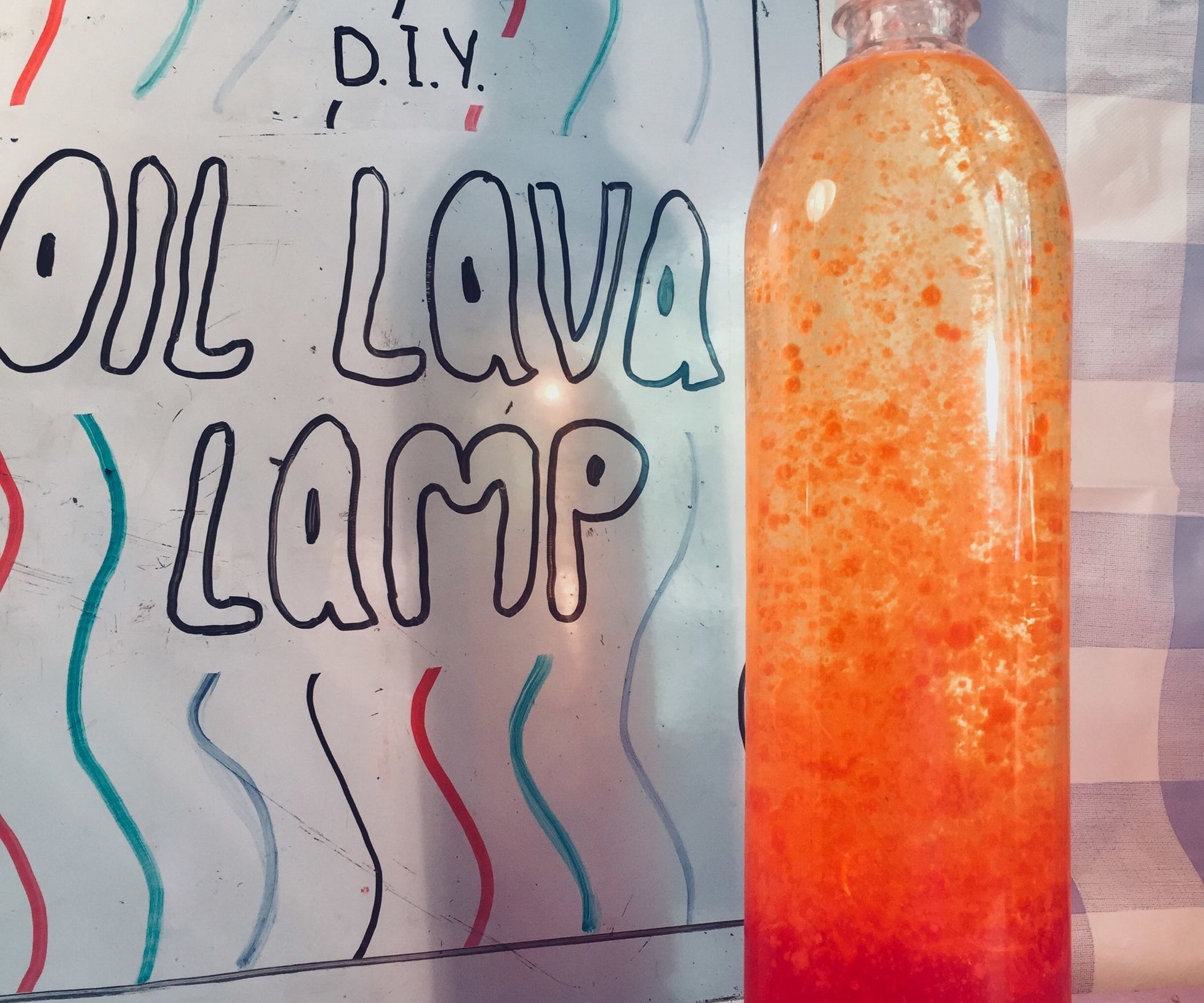 DIY Oil Lava Lamp 5 Steps Instructables