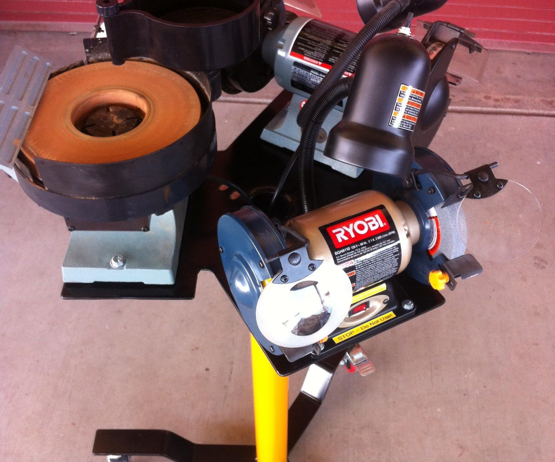 3-Position Grinder Stand : 6 Steps 