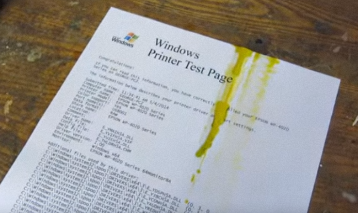 Fix Epson WP-4525 Ink Leak : 5 Steps 