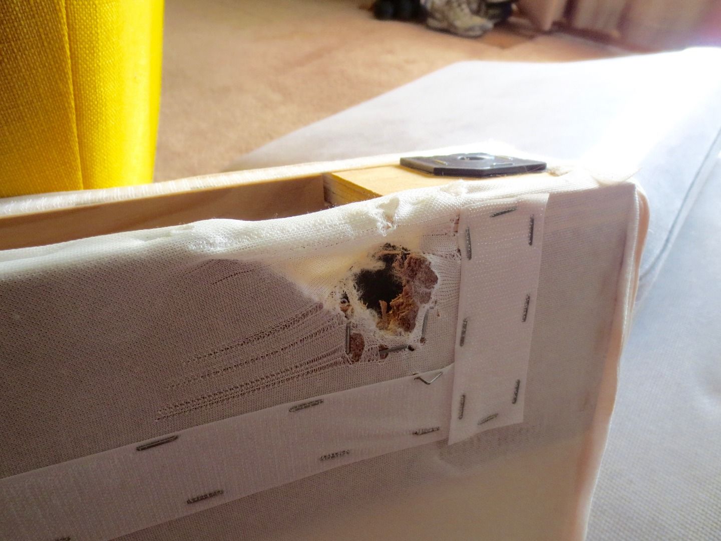 IKEA Karlstad Sofa Arm Repair 6 Steps (with Pictures) Instructables
