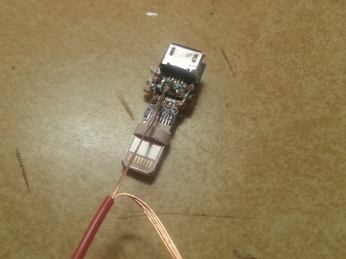 DIY Micro USB to Lightning Cable Adapter 4 Steps Instructables