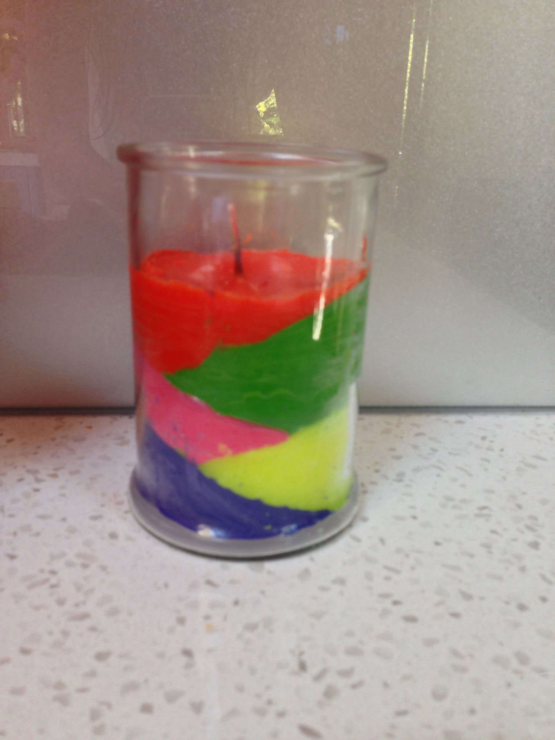 Colourful ZigZag Candle 7 Steps Instructables