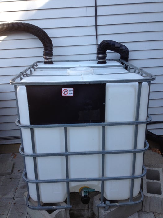 Heavy Duty 275 Gallon RAIN BARREL