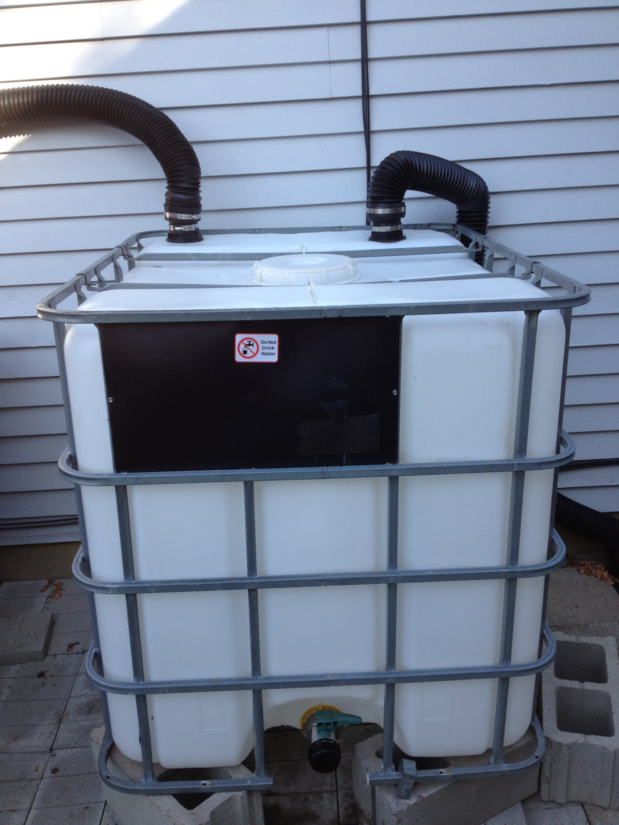 Heavy Duty 275 Gallon RAIN BARREL 4 Steps (with Pictures) Instructables