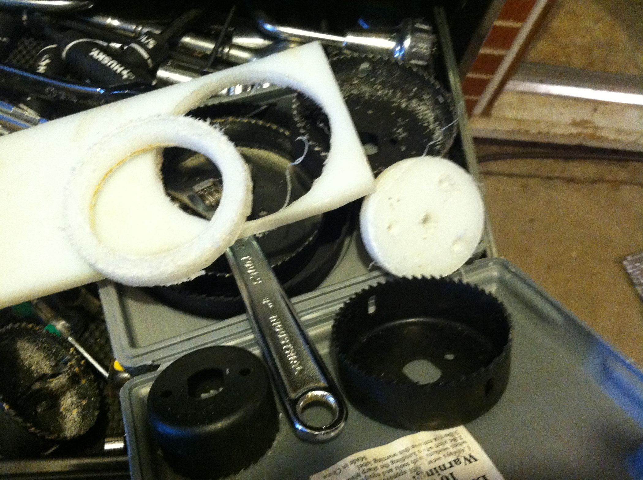 2 Barrel (25/8" Neck) Carburetor to Air Cleaner Spacer for HEI Upgrade