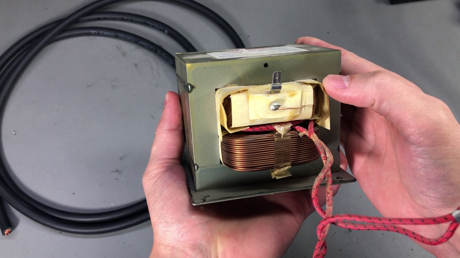 Building a Spot Welding Machine From a Microwave Oven Transformer 7