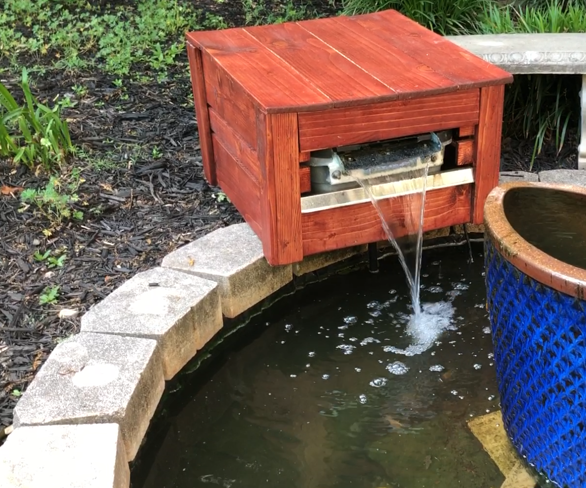 Pond Mechanical and Biological Waterfall Filter 14 Steps Instructables