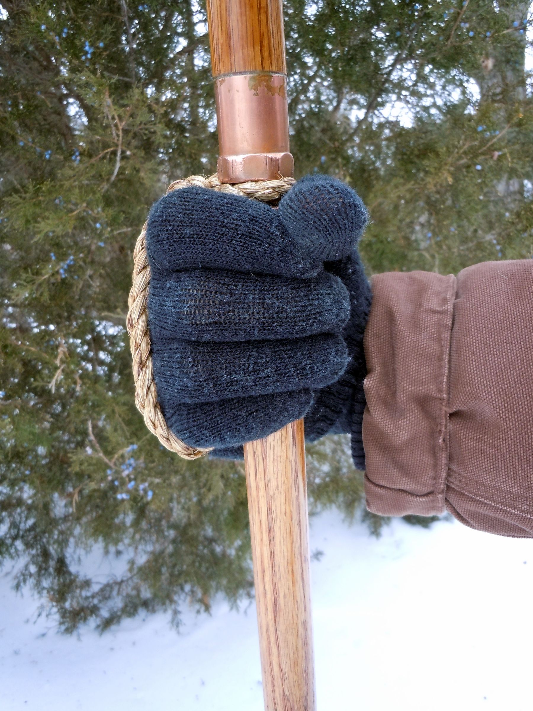 MultiFunction Walking Stick IV Grip Strap 9 Steps Instructables