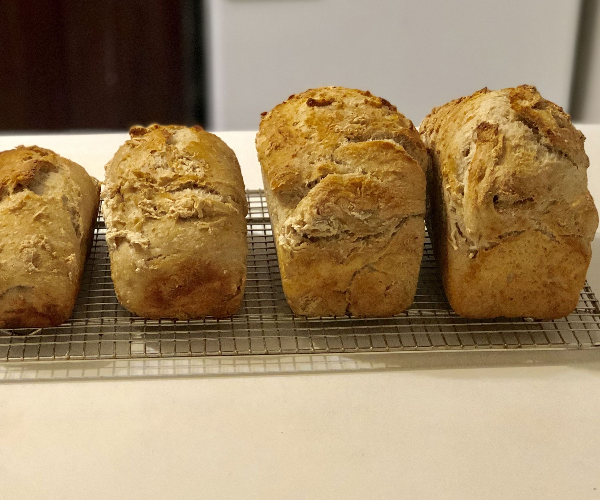 Super Easy Sourdough Bread 4 Steps Instructables