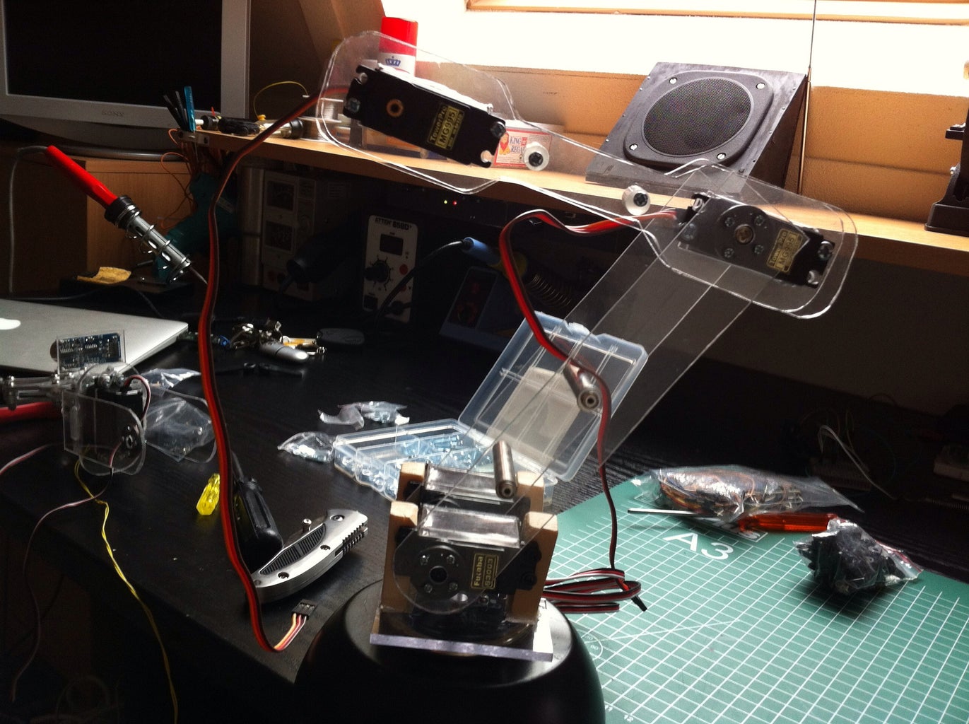 How to Build a Robotic Arm : 9 Steps Circuit Diagram