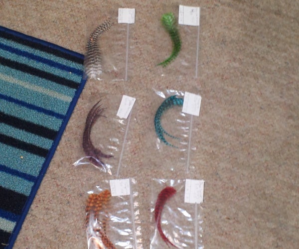 How to Make/dye Your Own Feather Hair Extensions in Almost Any Vibrant Color