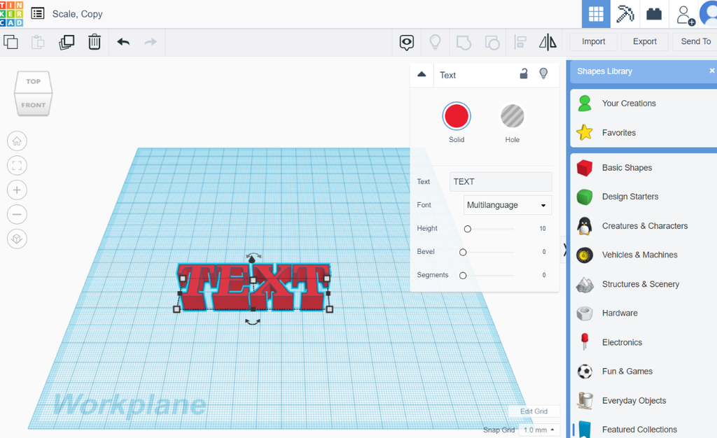 Custom Fonts in Tinkercad Personalized Stocking Tags 5 Steps (with