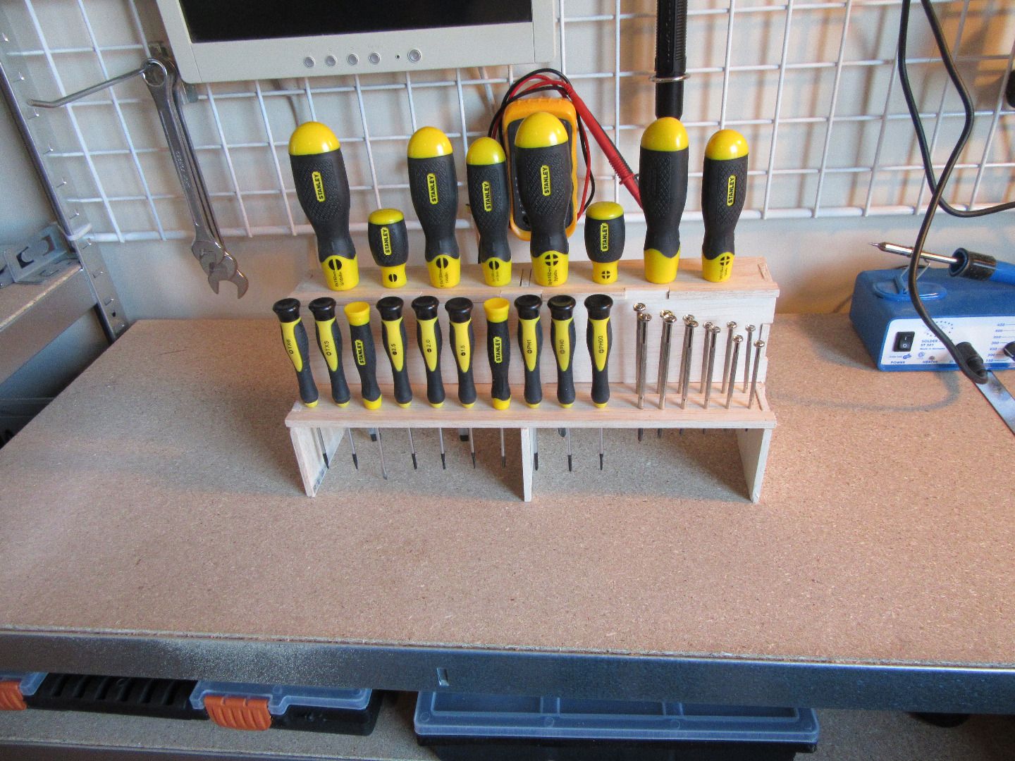 Screwdriver Organizer 4 Steps (with Pictures) Instructables