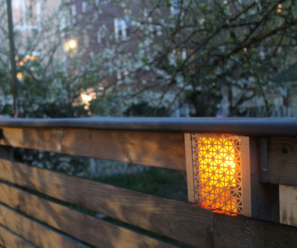 Built in Low Voltage Fence Lighting : 9 