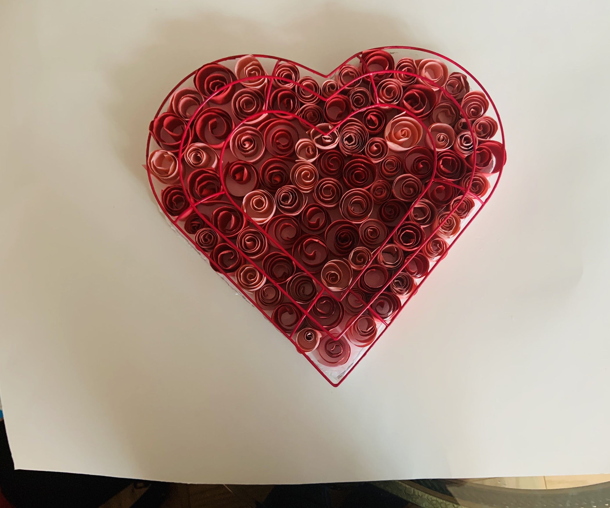 Paper Quilled Heart 11 Steps Instructables