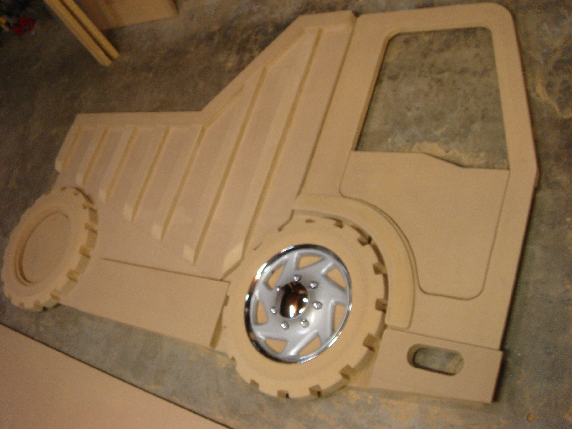 Building a Dump Truck Bed With Front Loader Book Shelf 7 Steps (with