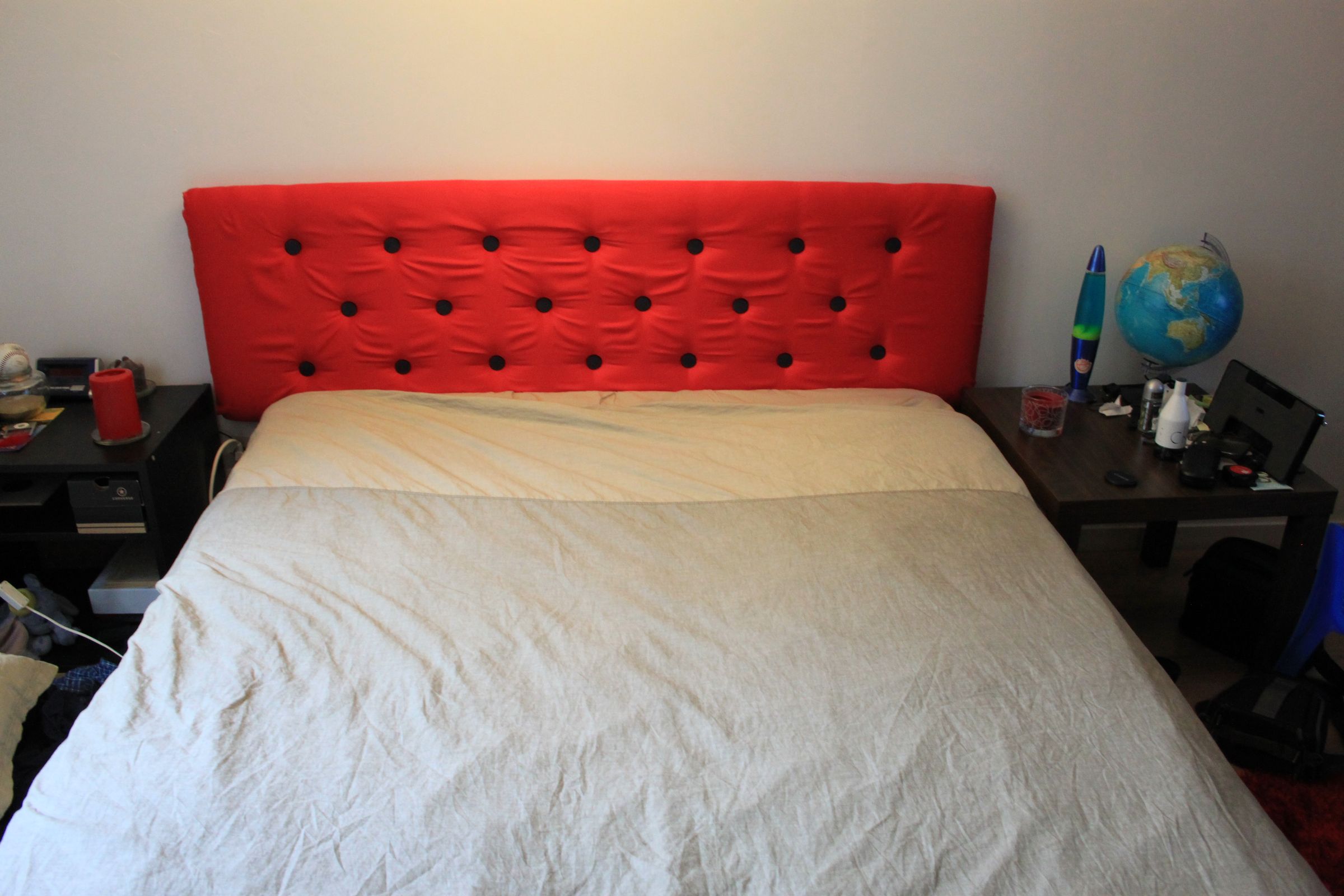Red Chesterfield Headboard 9 Steps (with Pictures) Instructables