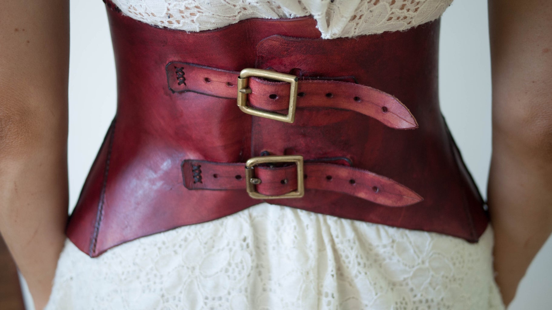 Leather Corset Tutorial Leather Corset Tutorial