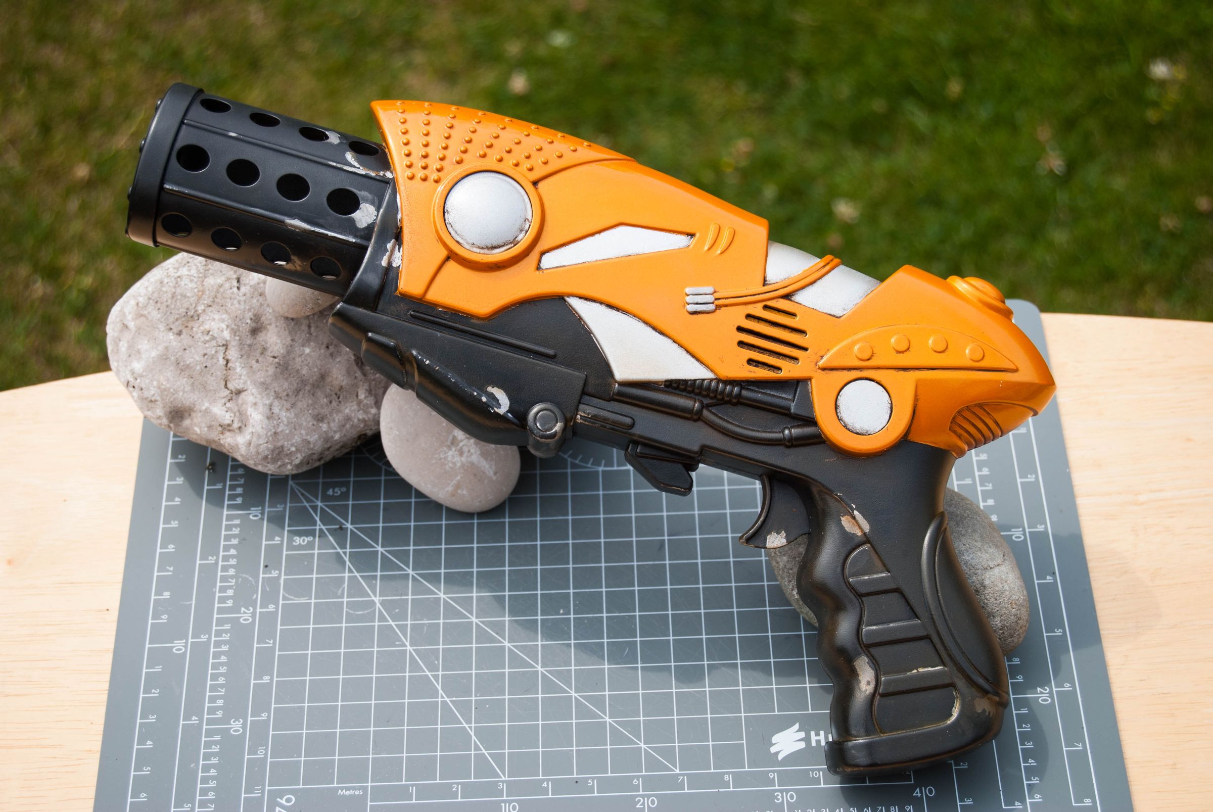 Turn A Toy Gun Into An Awesome Prop Weapon 9 Steps With Pictures Instructables