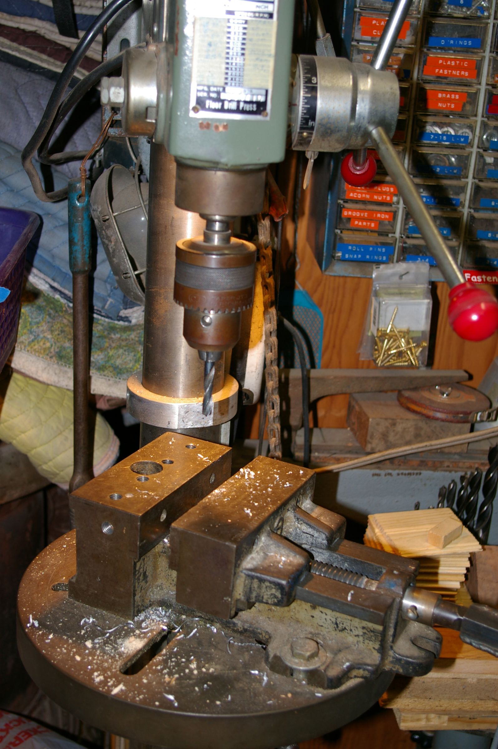 Drill Press Repeat Drill Fence Fixture 3 Steps Instructables