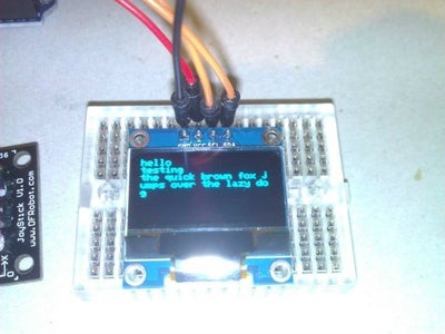 Arduino OLED 128X64 IIC Serial Display: Printing Text and Moving Images ...