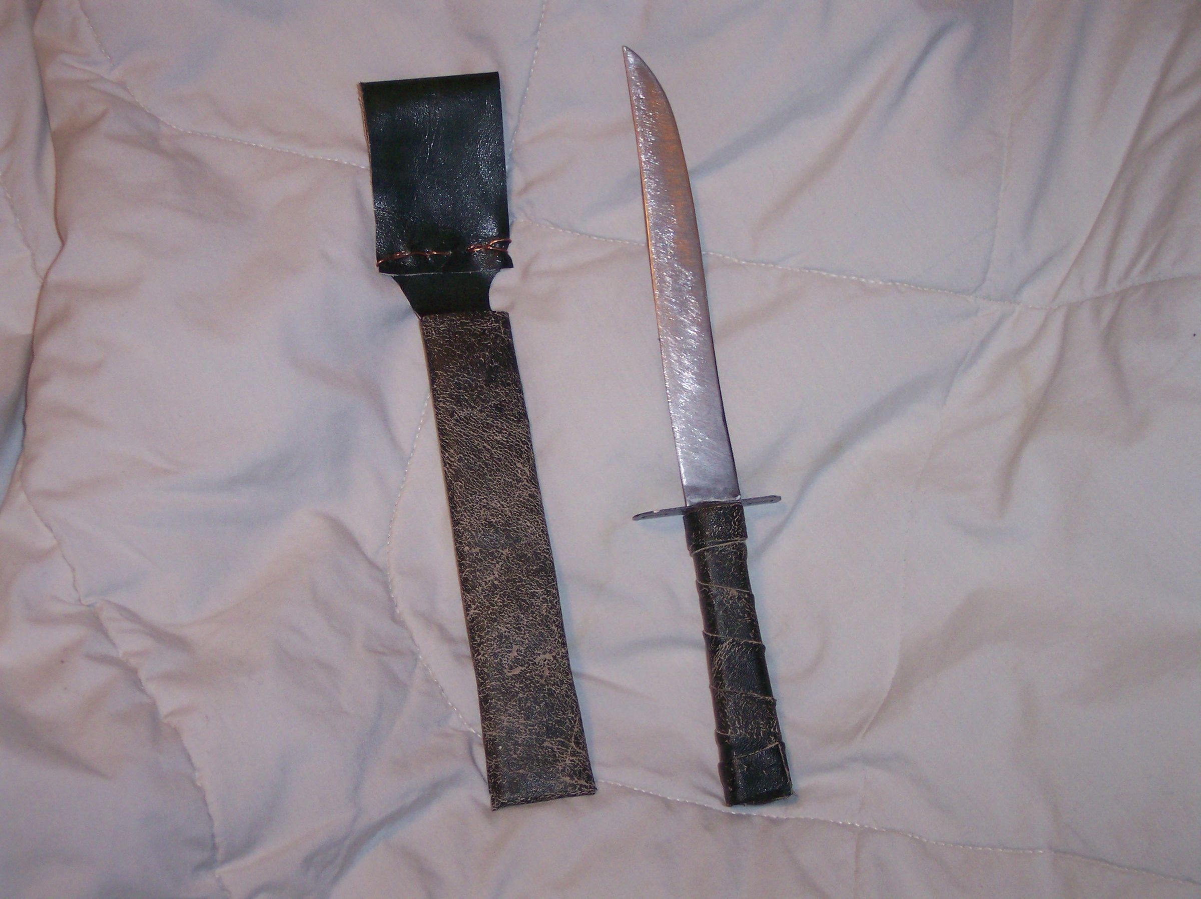 Knife From Recycled Materials Instructables