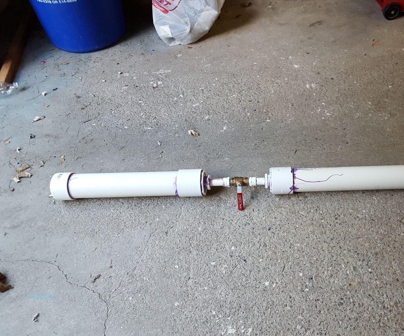 PVC Air Cannon 6 Steps Instructables