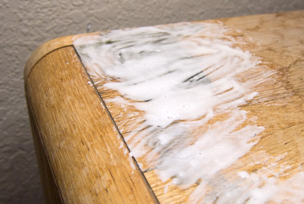 Removing Black Stains In Wood Furniture With Oxalic Acid 6 Steps Pictures Instructables Removing Black Stains In Wood Furniture, How To Remove Dark Water Stains From Wood Furniture