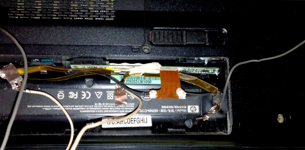 Laptop battery circuit diagram