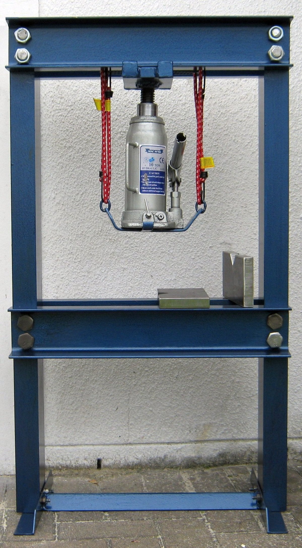 Build a 10 Ton Hydraulic Press 6 Steps Instructables