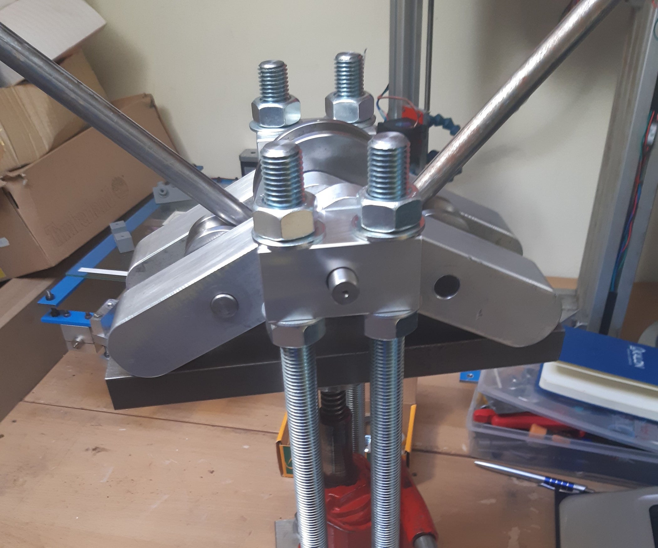 TUBE BENDER (with Hidraulic Jack) 10 Steps (with Pictures