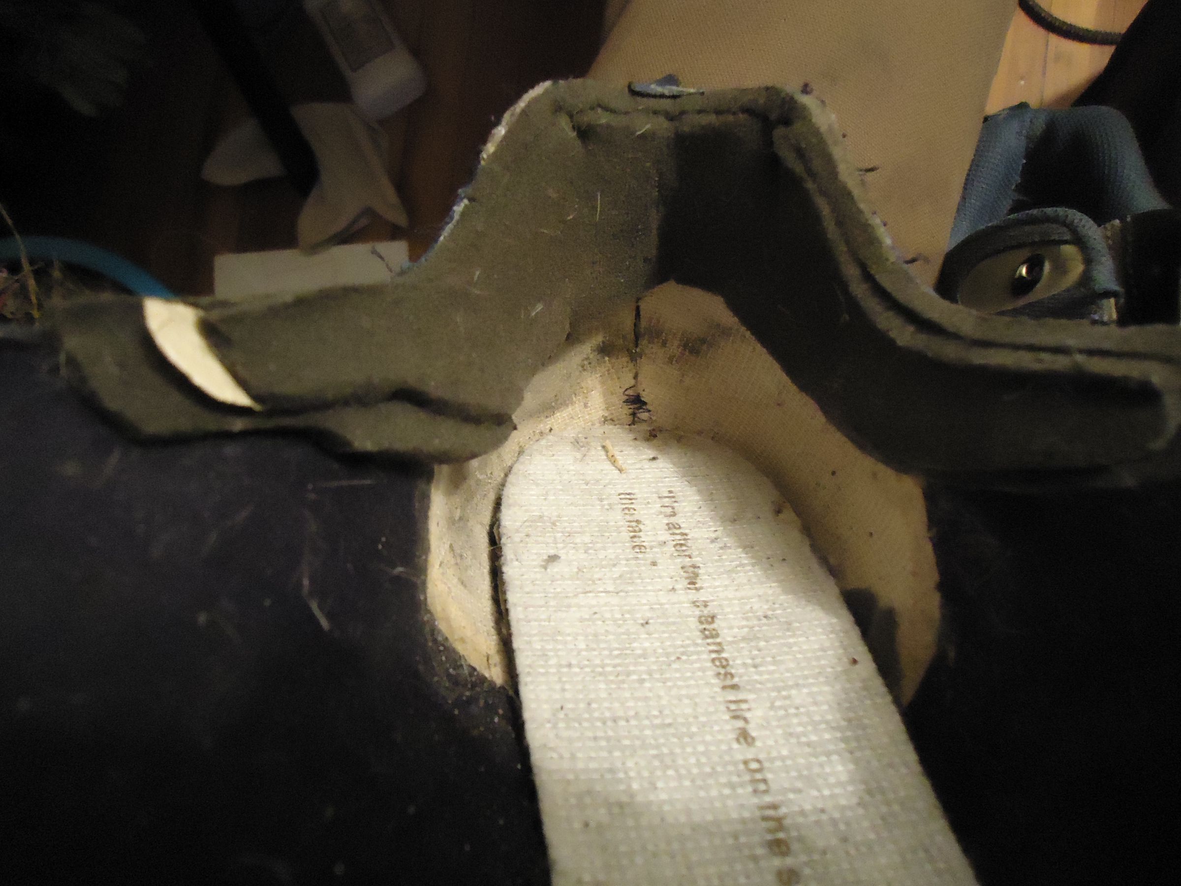 Tennis Shoe Repair Torn Heel Linings 8 Steps Instructables