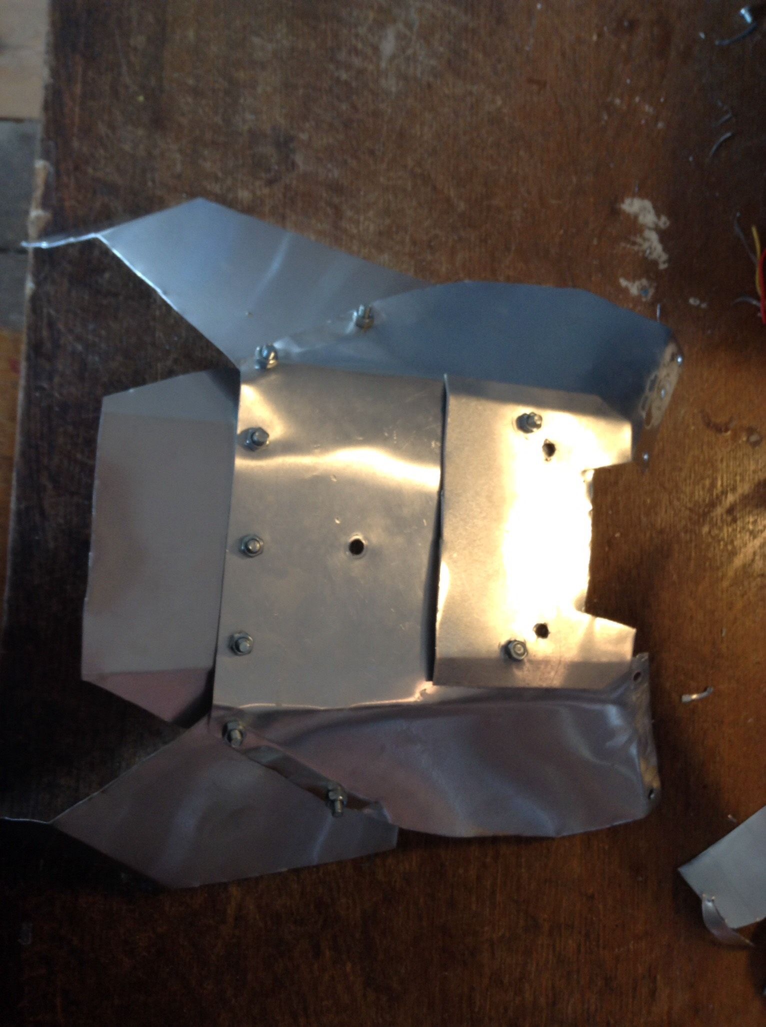Make an Iron Man Full Metal Chestplate + Arms 12 Steps Instructables
