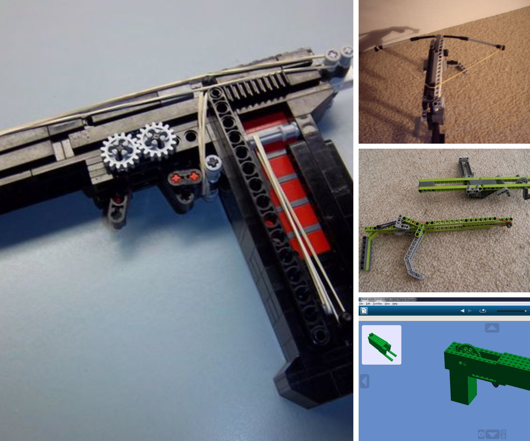 My Favorite Working Lego Guns Instructables