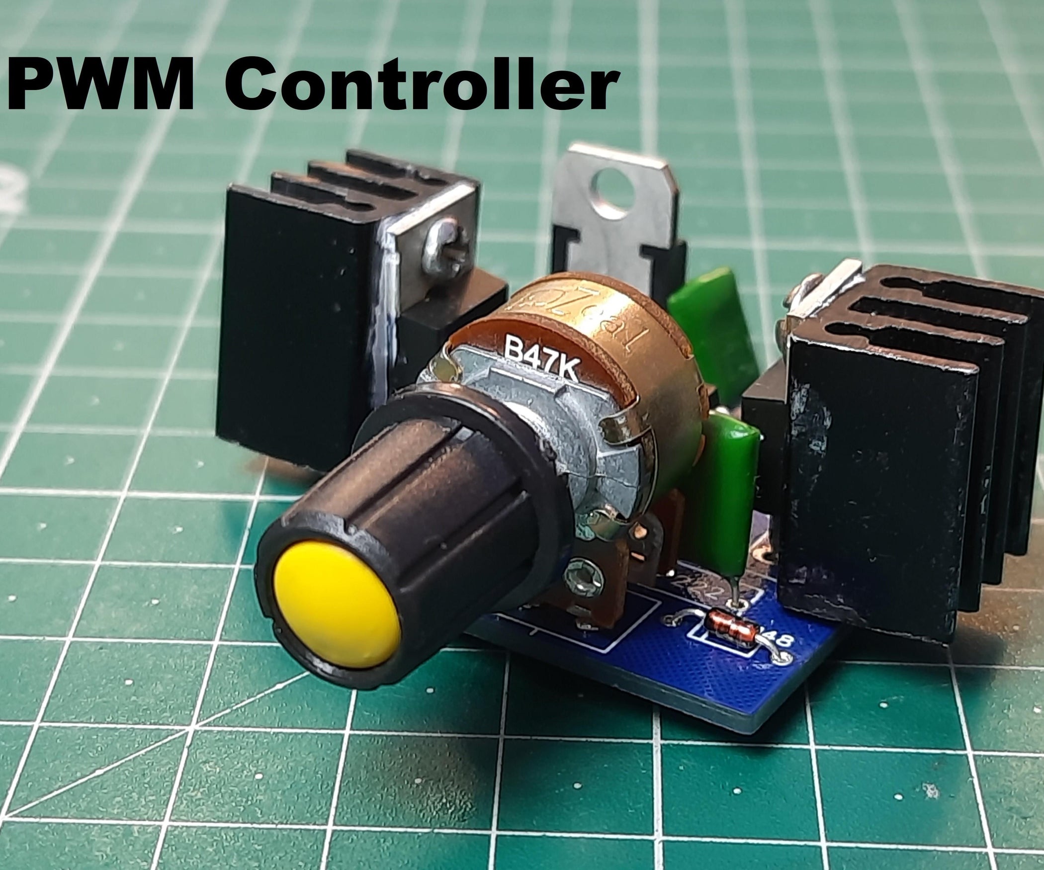 Heavy Duty PWM Controller Using 555 IC : 6 Steps - Instructables